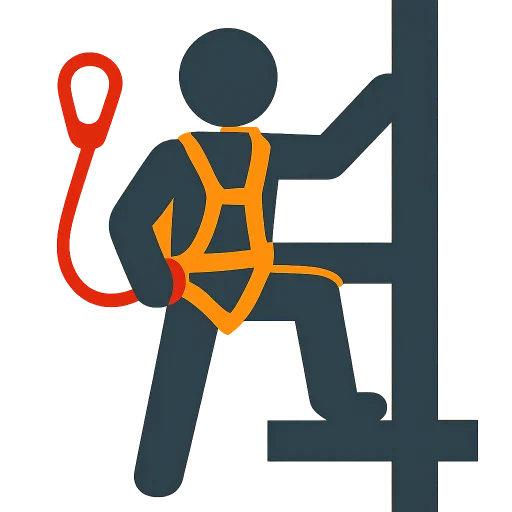 icone de travail en hauteur